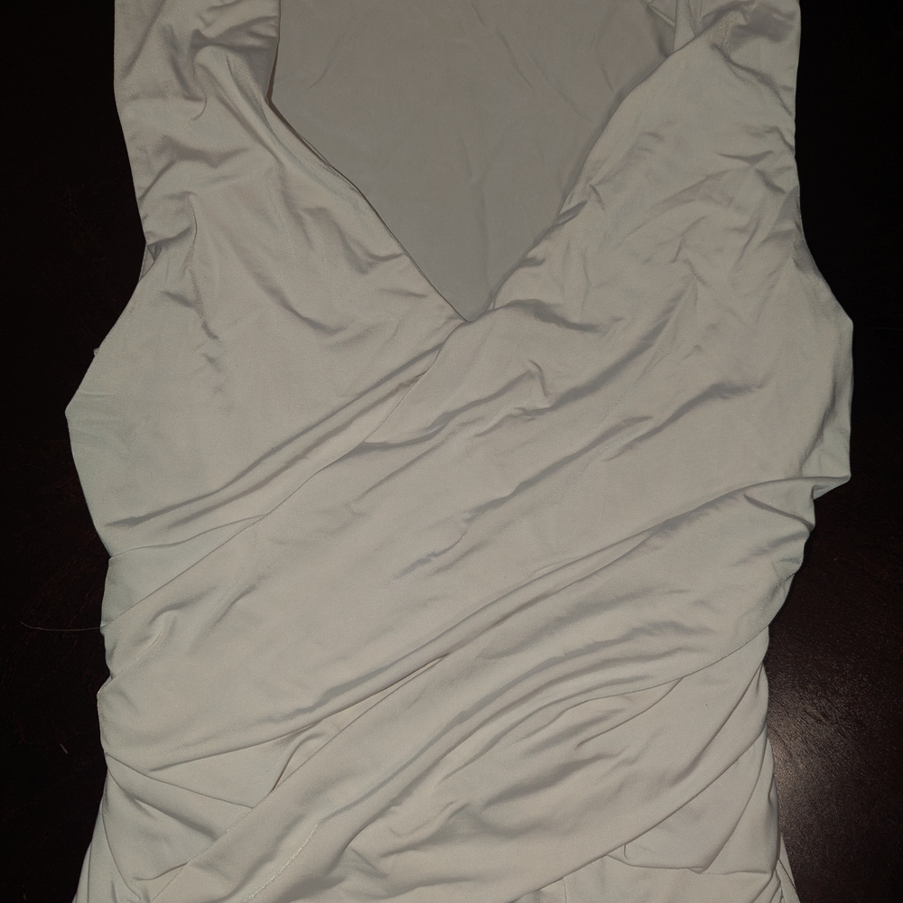 Express White Women's Tank Top